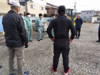 集合挨拶（夕方・閉会）